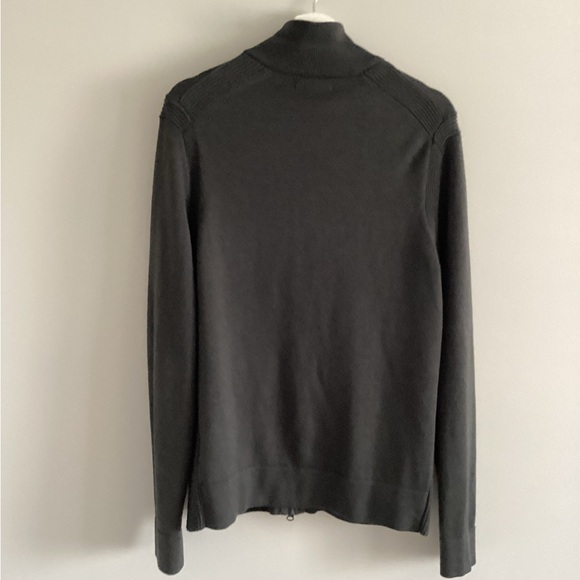 Banana Republic Wool Zip-Up Cardigan, Size M - Picture 2 of 8